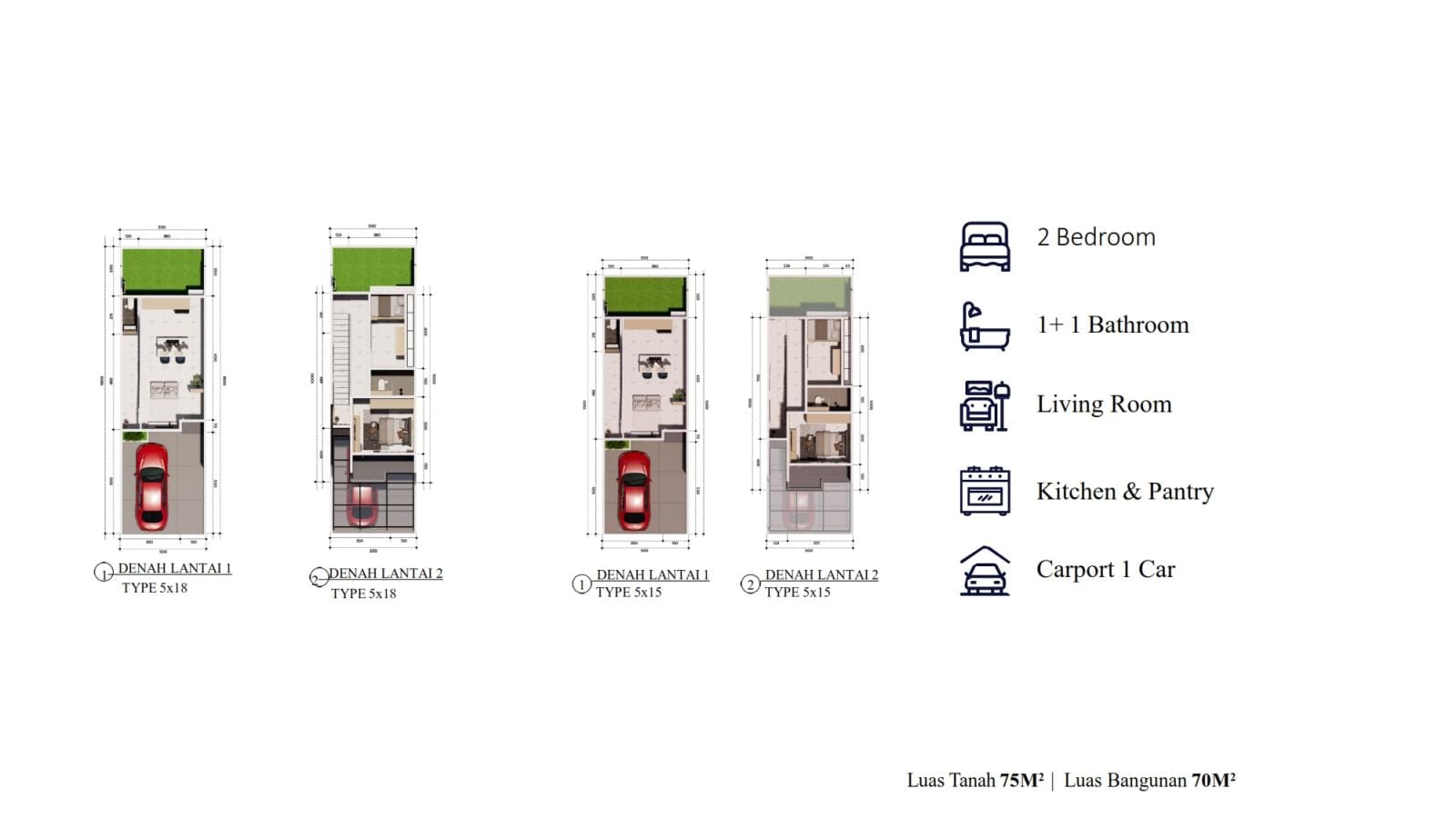 Cluster Bassela – Bella Casa Residence Depok (6)
