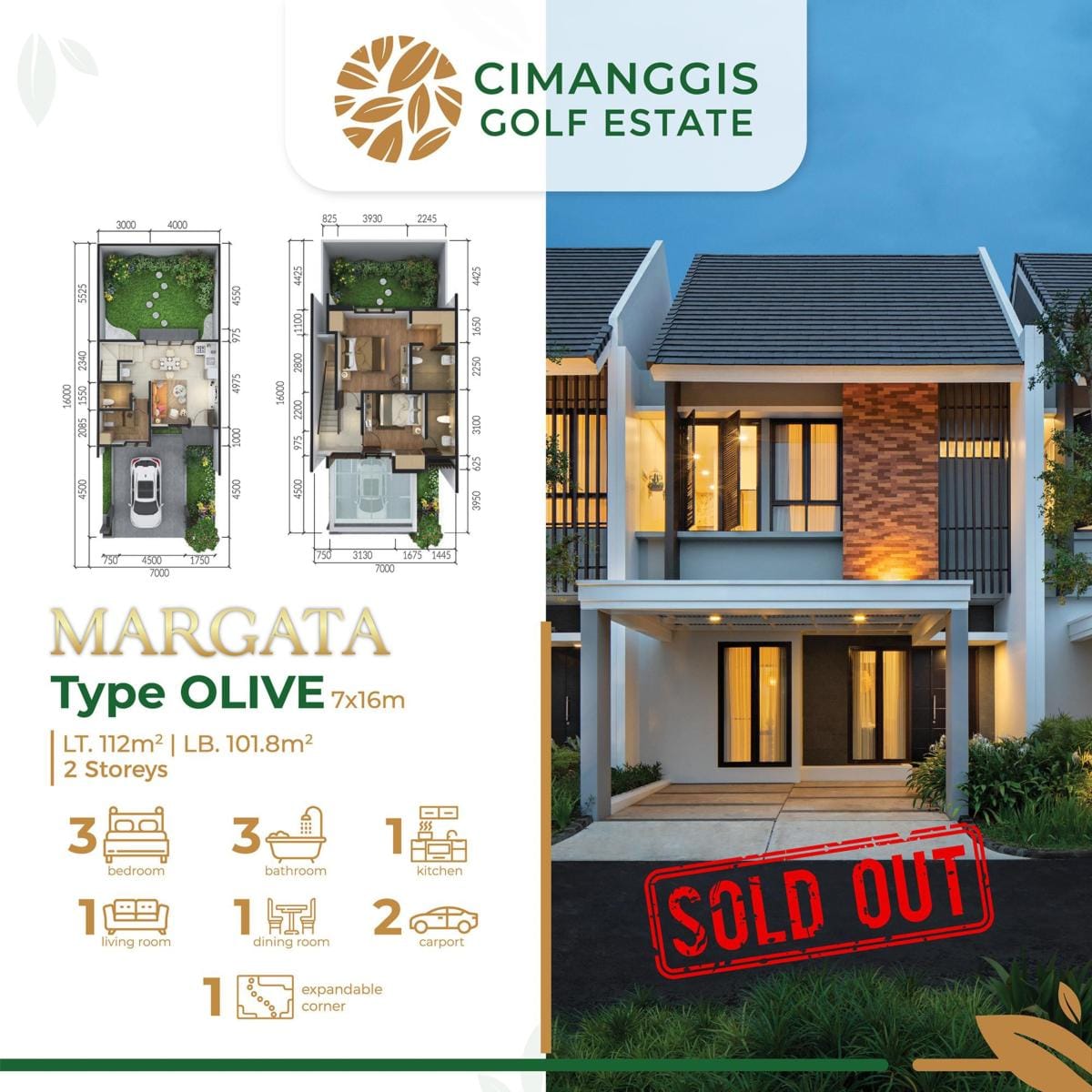 Cluster Margata – Cimanggis Golf Estate (3)