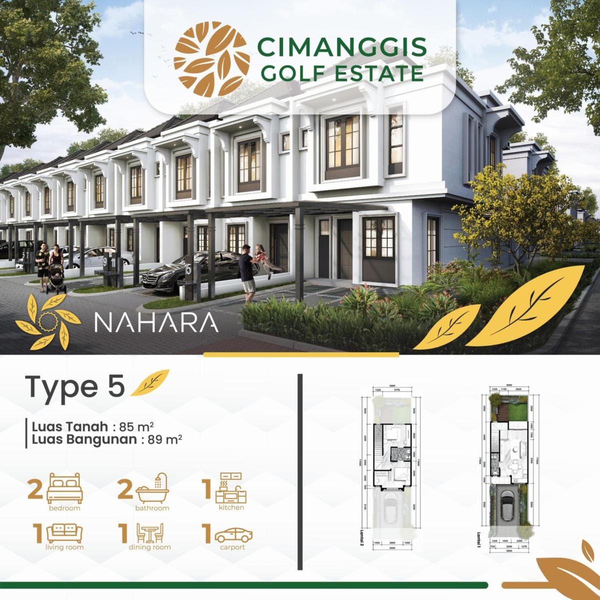 Cluster Nahara – CImanggis Golf Estate (4)