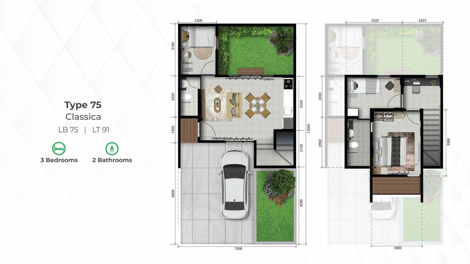 Tipe Unit PutaNutu Resort Residence Bogor (6)