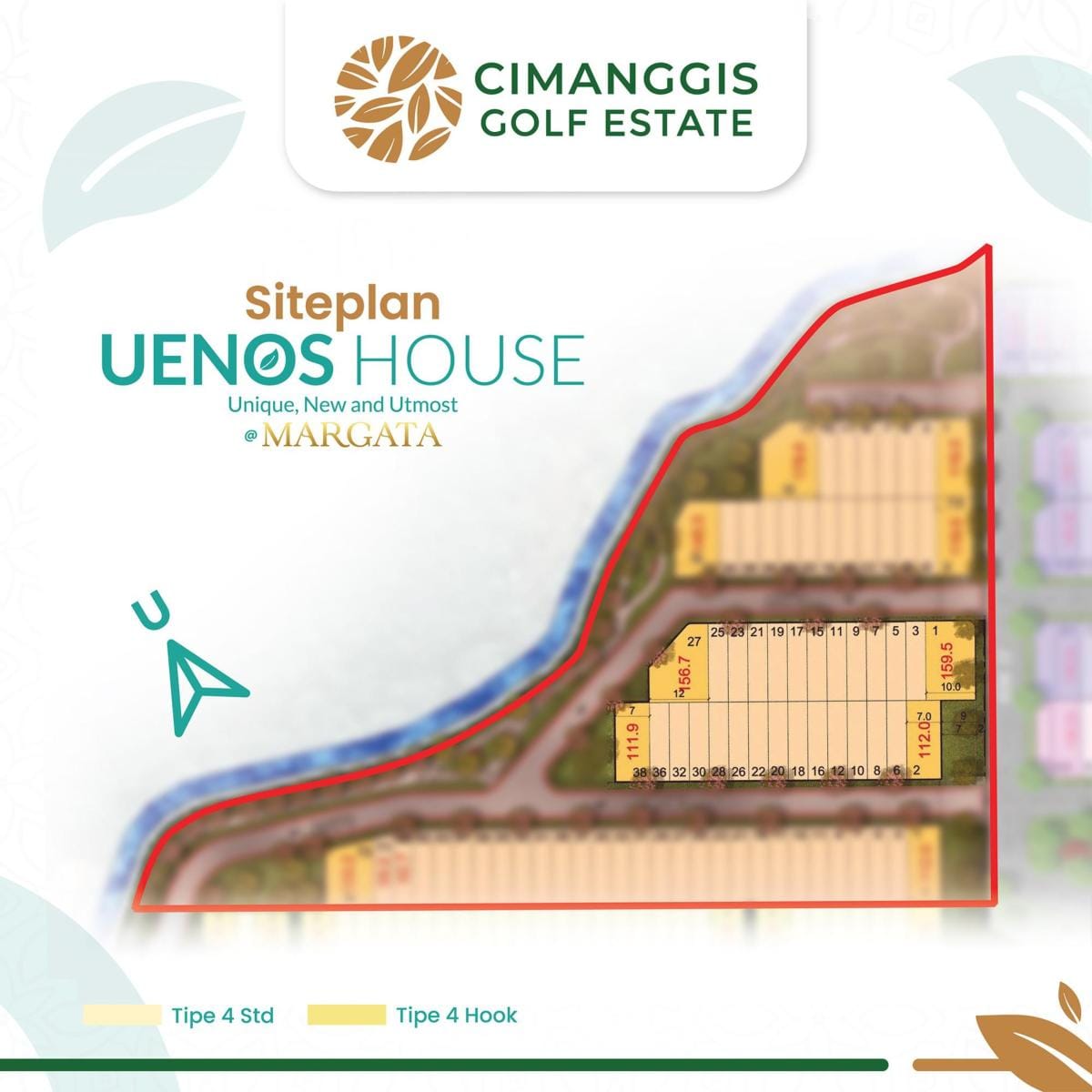 Uenos House at Margata – Cimanggis Golf Estate (3)